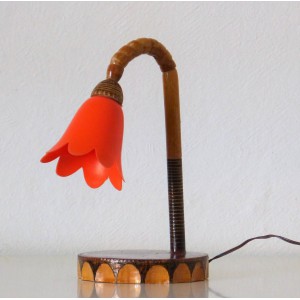 Petite lampe Tulipe vintage