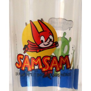Verre SAMSAM vintage 2000