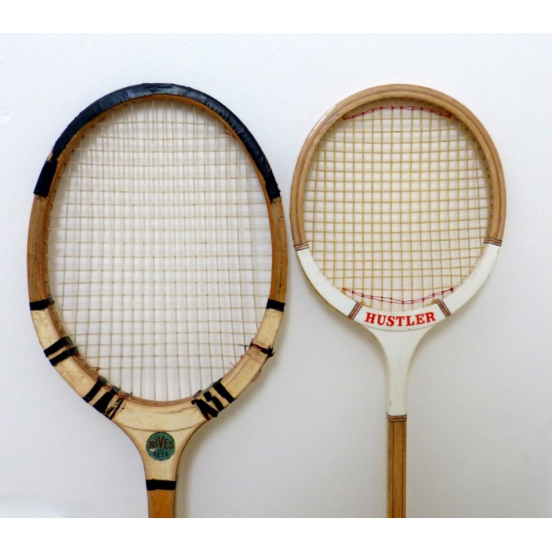 VINTAGE BANCROFT FOREST HILLS WOODEN TENNIS RACQUET ANTIQUE / DISPLAY
