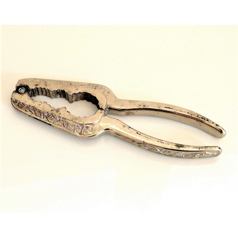 Casse-noix Vintage Doré – Bois Et Métal, Longueur 16-20 Cm (objet Décoratif)