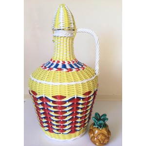 Bouteille Scoubidou 60s Jaune