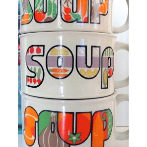 Bol SOUP USA vintage