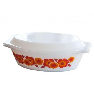 Cocotte Arcopal Lotus vintage