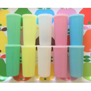 10 gobelets Tupperware 60's