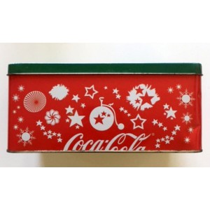 Plateau rectangulaire en métal publicitaire Coca Cola Cadeau