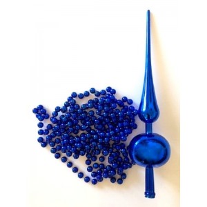 Cimier et Guirlande bleu de...