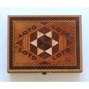 Boîte de jeux loto