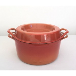 Cocotte fonte jaune d'occasion - Arts de la table - - page 7