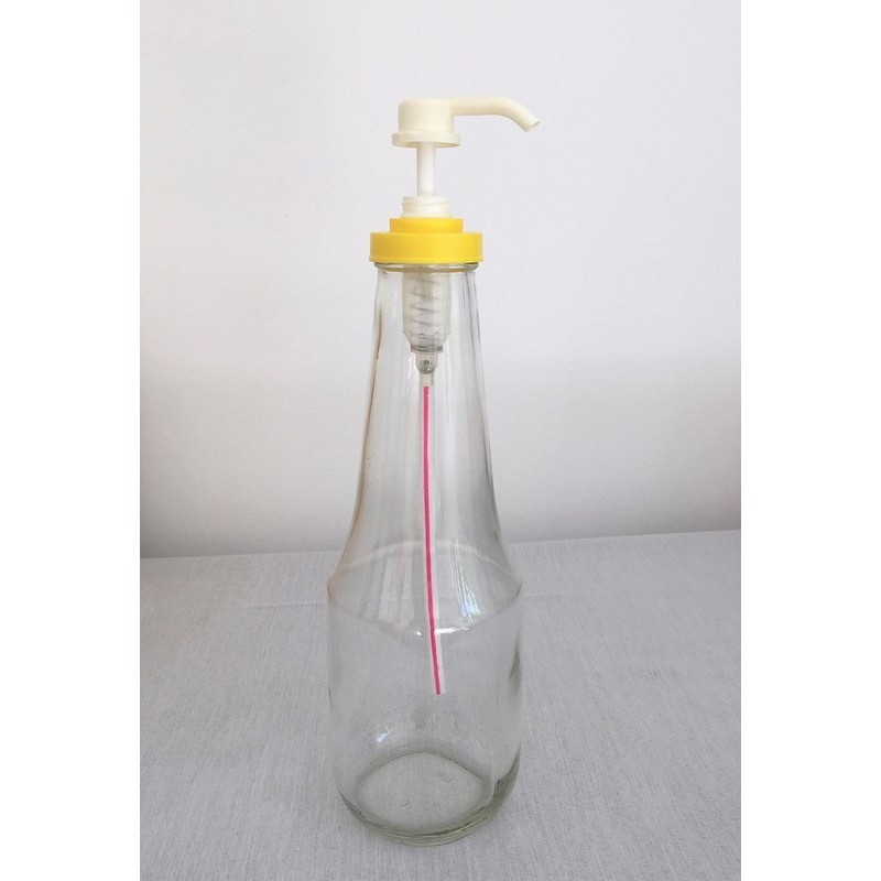 Bouteille De Lait En Verre Vintage Bouchon Hermétique 1L Promobo Bouteille De Lait En Verre Vintage Bouchon Hermétique 1L Promobo