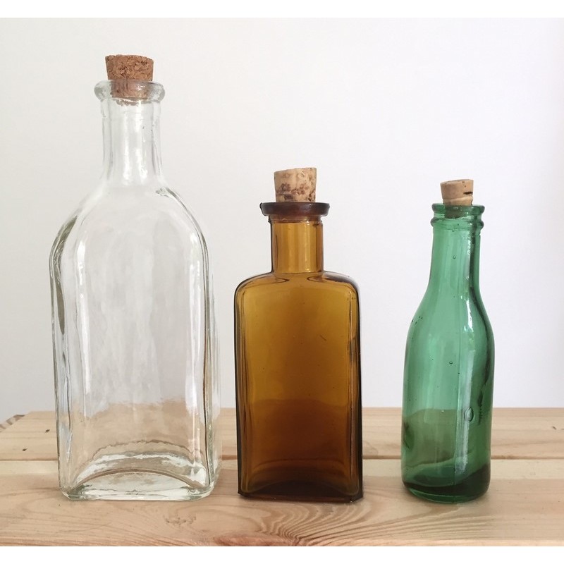 FLACON EN VERRE TRANSPARENT DURAN COL LARGE RODE 85/55 AVEC BOUCHON Verre 20000 Ml