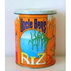 Boite Uncle Ben's Rice vintage