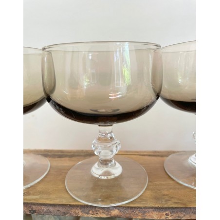 Verres à liqueur Sirène Art nouveau : Lauscha Bimini, Fritz Lampl, Vienne, années 1920 - France