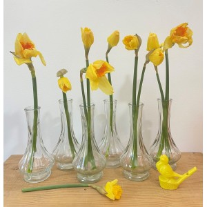 6 petits vases soliflores...