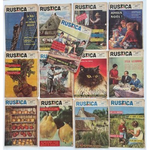 Lot Magazines RUSTICA 1959