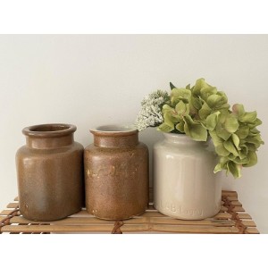 VENDUS 3 Pots anciens en grès