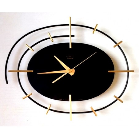 Horloge murale vintage George Nelson par Howard Miller 1955s