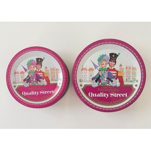 Boite fer Quality Street...