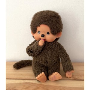 Peluche Kiki, Monchhichi Le vrai vintage 80's, 20 cm