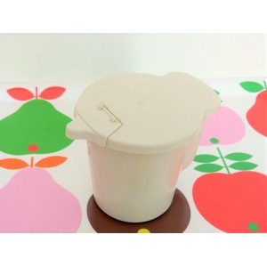 TUPPERWARE ANCIEN SUCRIER haut couvercle bleu marine vintage EUR 13,50