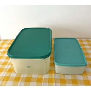 Pichets Tupperware jaune et...