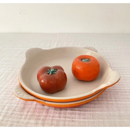 Le Creuset Service A Fondue Poêlon Couleur Orange Et Le Creuset Service A Fondue Poêlon Couleur Orange Et
