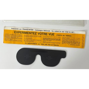 Lunettes de dépistage 70s...