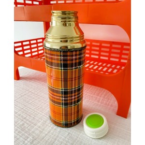 Thermos Ecossais vintage