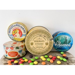 4 boites de bonbons vintage...