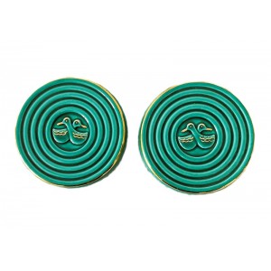 2 dessous de bouteille Canard