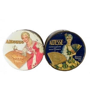 Boites fer Biscuits ALTESSE...