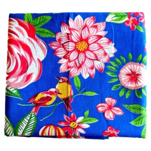 Coupon Tissu fleuri BIRDS