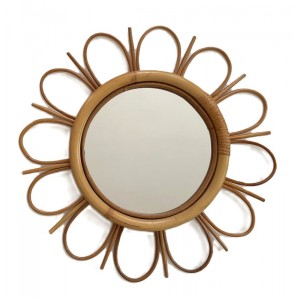 VENDU Miroir fleur 60s en...