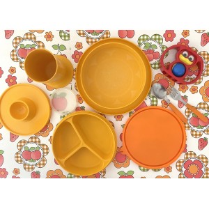 Tupperware assiette BB orange