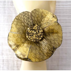 Bracelet Manchette Fleur...