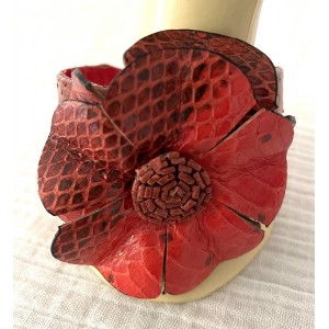 Bracelet Manchette Fleur...