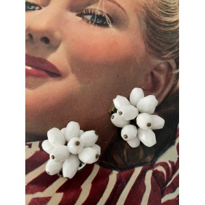 Boucles d'oreilles perles...