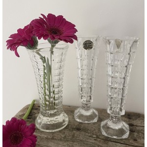 3 anciens vases en verre,...