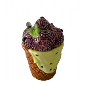 Confiturier Silea en barbotine