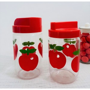 2 Bocaux Henkel Pomme 70s