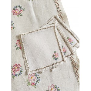 Nappe à thé et serviettes...